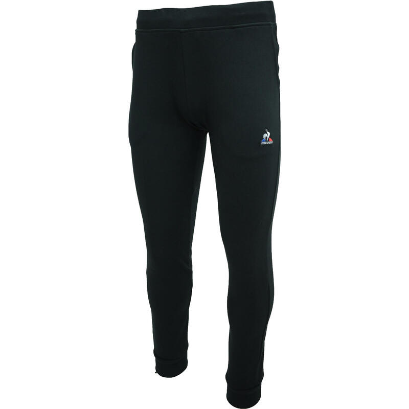 Broek Le Coq Sportif Essentiels Slim, Zwart, Mannen