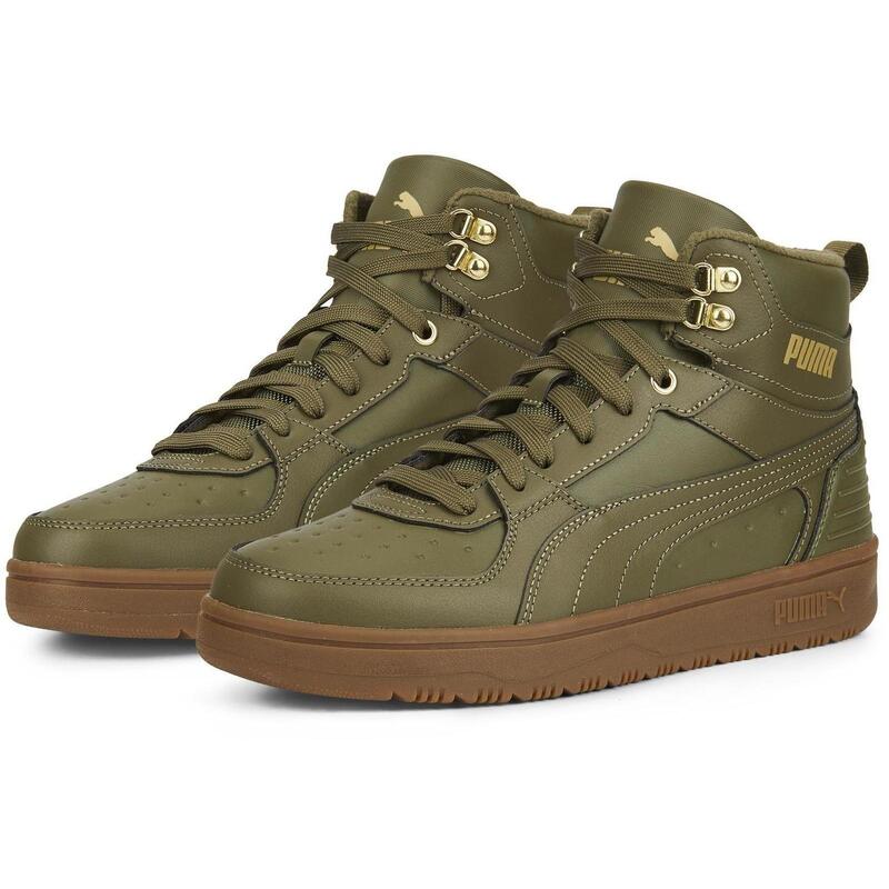 Ghete barbati Puma Rebound Rugged, Alb