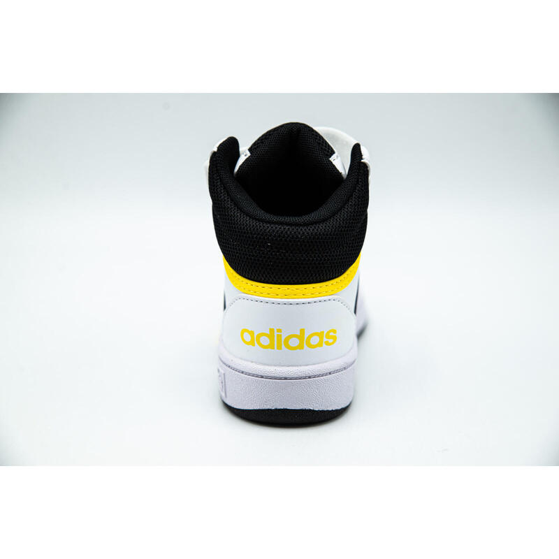 Pantofi sport copii adidas Hoops Mid 3.0 AC, Alb