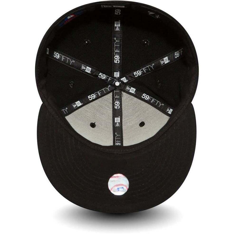 Casquette New Era Black On Black, Noir, Unisexe 3/4