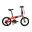 Flip Aluminium Kid Folding Bike 16 inch - Matt Red Grey