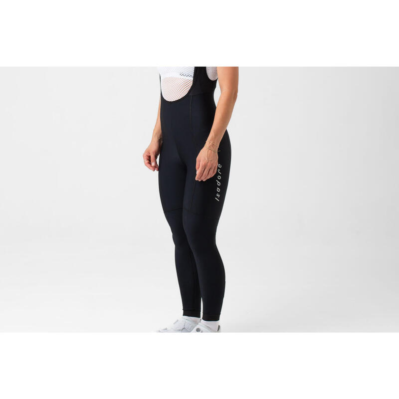 Leggings da ciclismo da donna Termico Senza Fondello Debut Nero