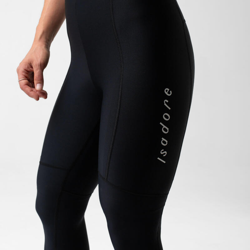 Leggings da ciclismo da donna Termico Senza Fondello Debut Nero