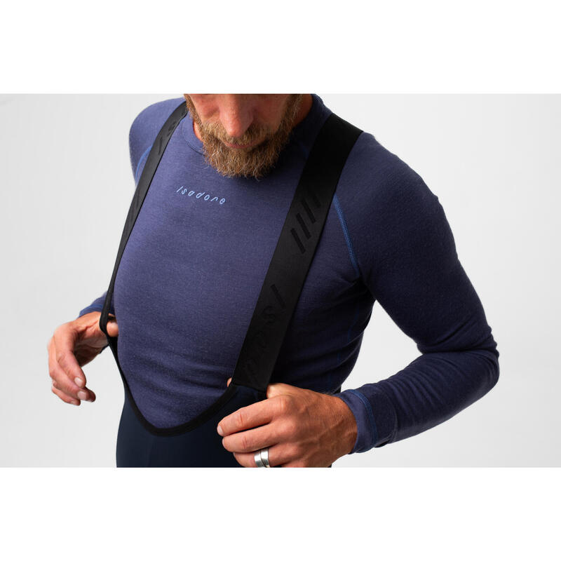 Collant de cyclisme pour hommes Thermique Signature Graphite Bleu