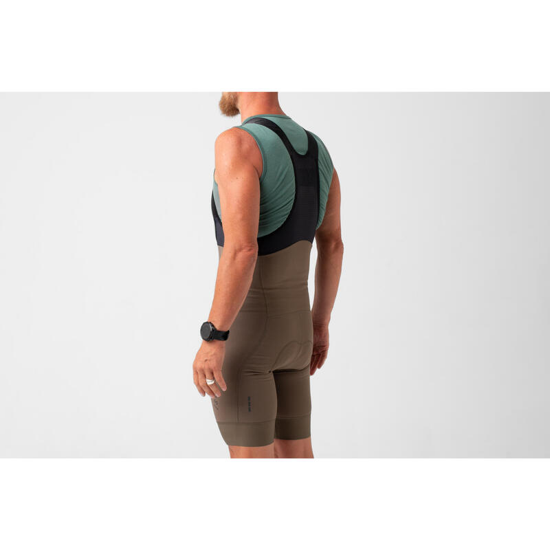 Herren Rad Trägerhose Thermisch Signature Morchel