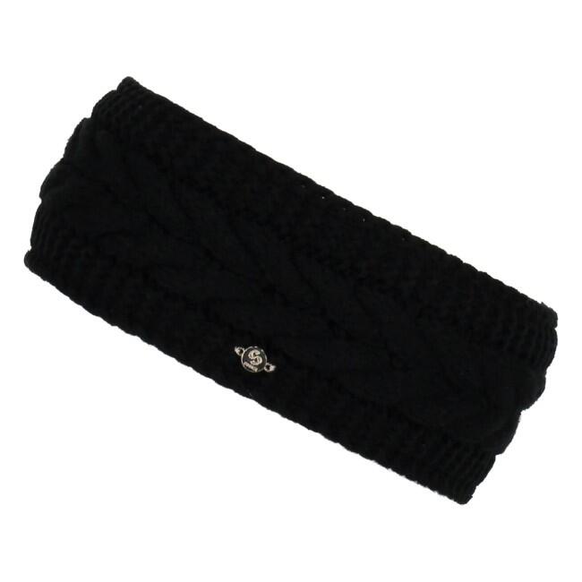 Bandana SINNER Laurentian Headband, Negru