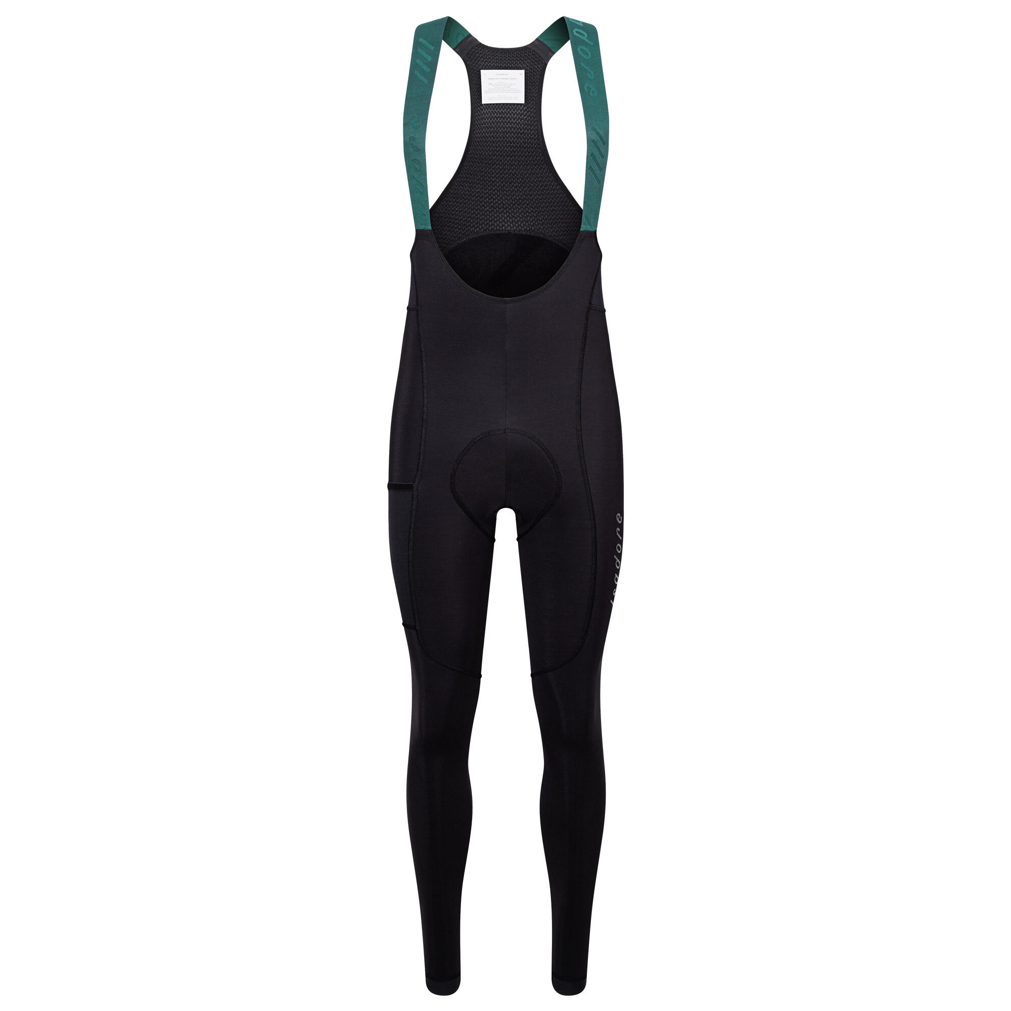 Isadore - Collant De Cyclisme Pour Hommes Thermique Signature Noir - Collant À Bretelles - Noir - 48 Xl - Decathlon