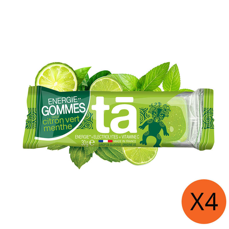Energy Gummies (4 Packs)- Lime Mint