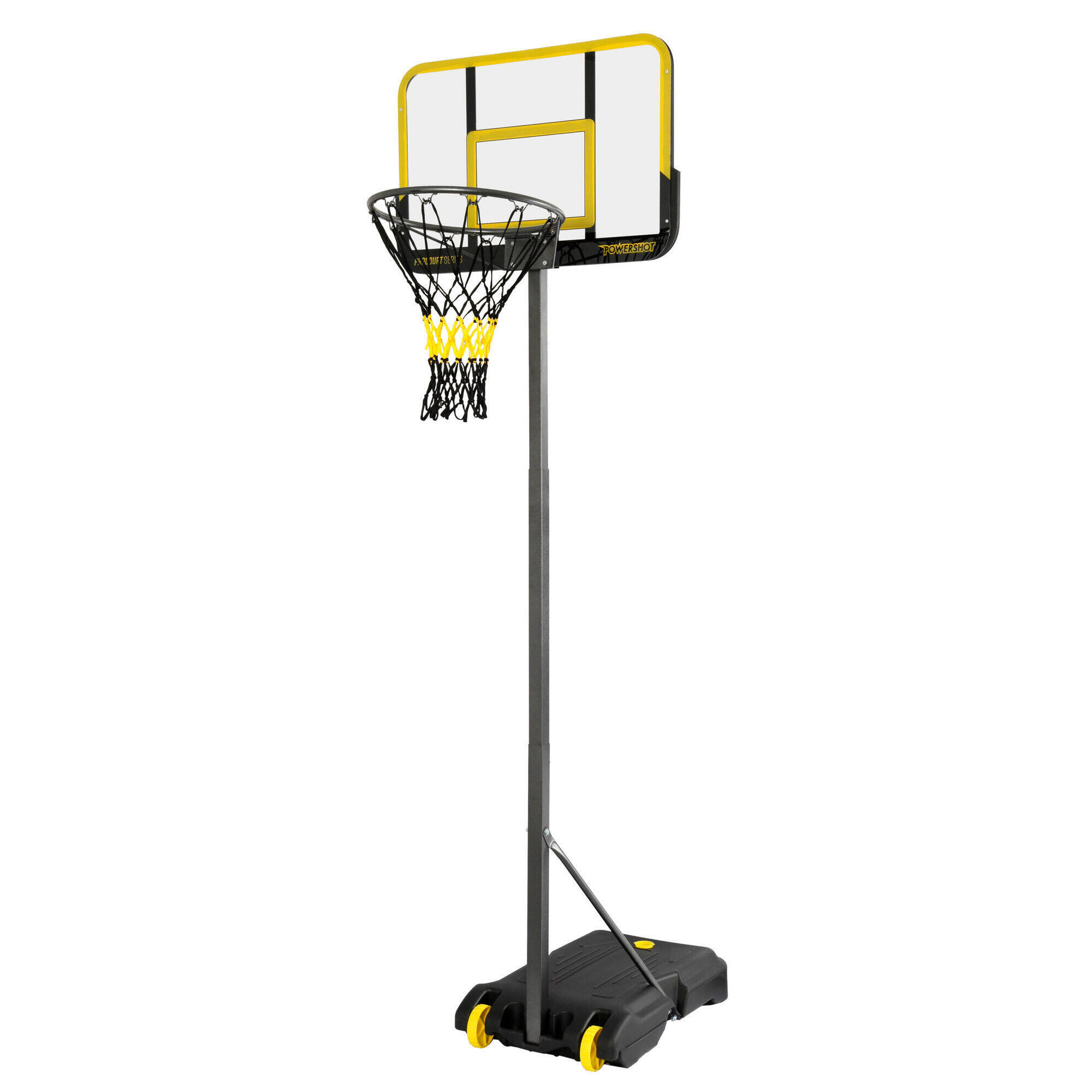 Panier de basket sur pied hauteur réglable de 185 á 248 cm avec