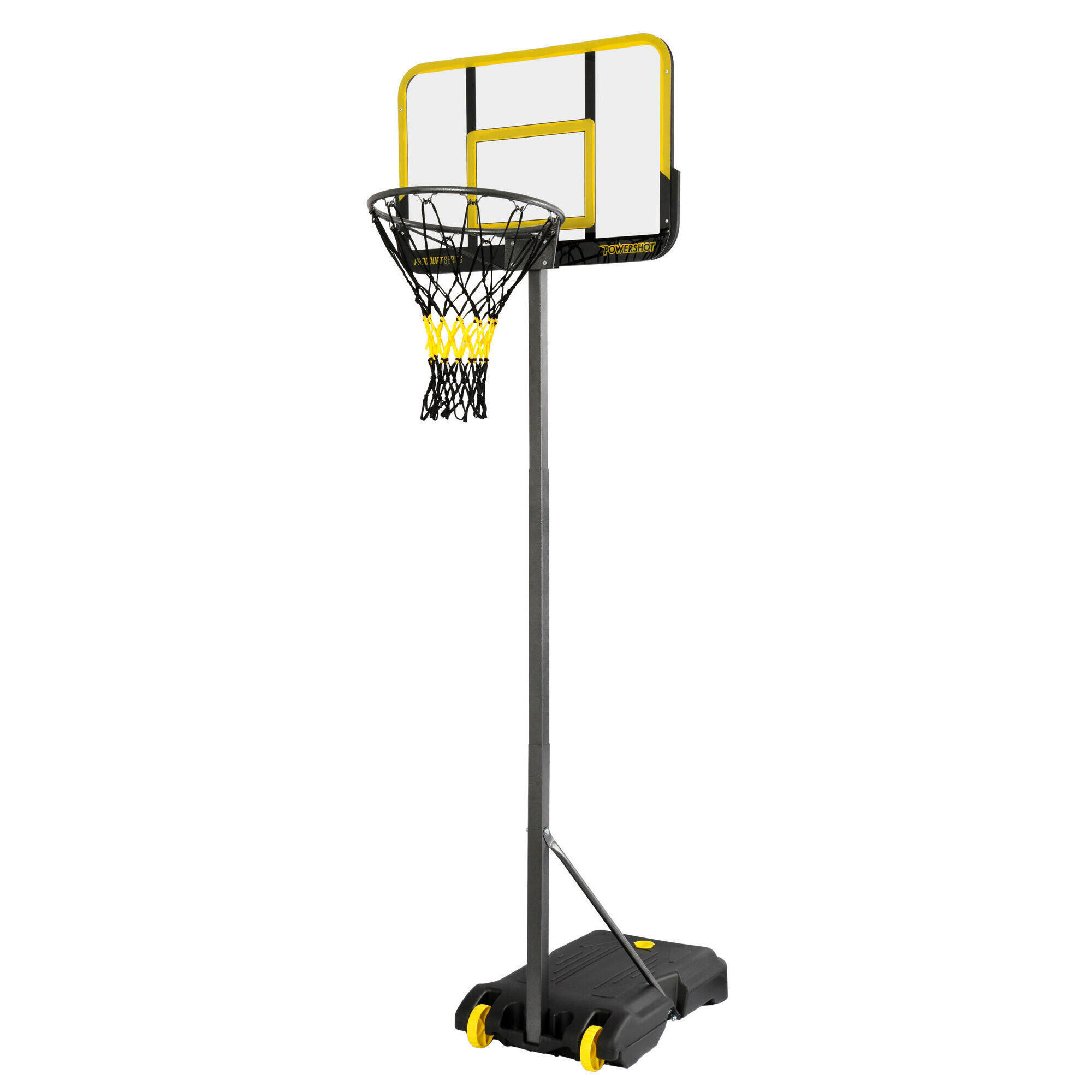 Power Shot - Panier De Basket Ajustable (enfant) Et Ballon T7 Offert - Panier De Basket - Bleu|noir|rouge - Taille Unique - Decathlon