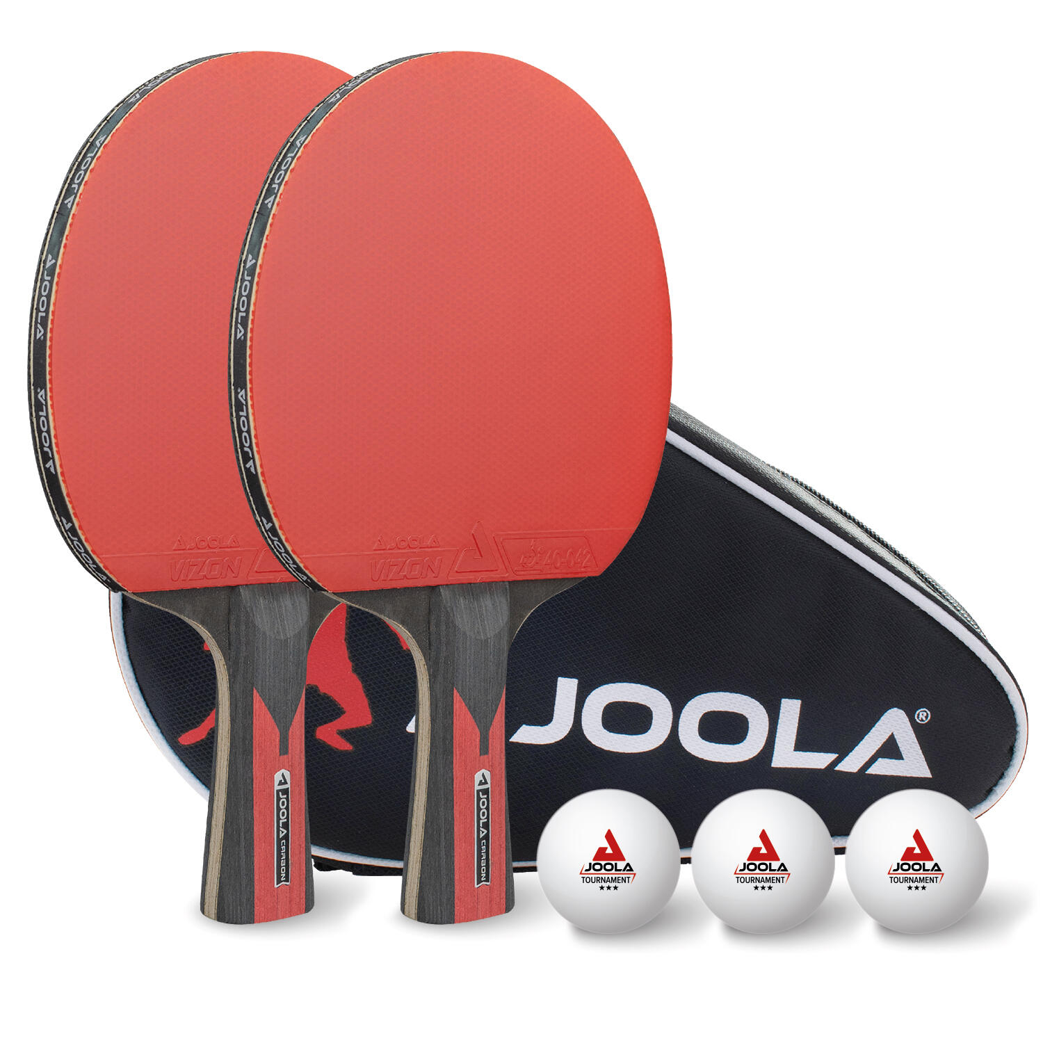 CONJUNTO DE 2 RAQUETTES DUO CARBON