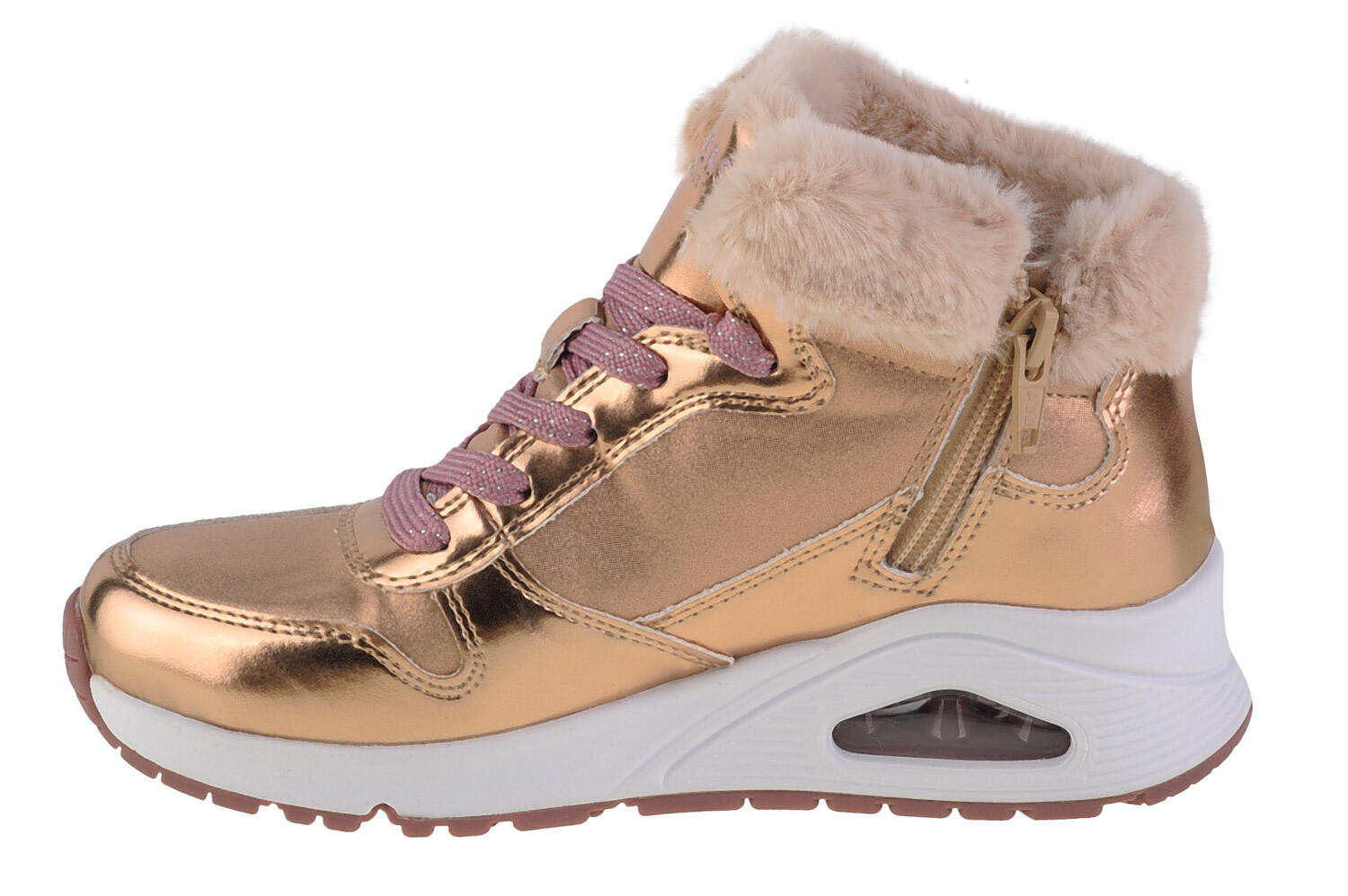 Skechers Kids UNO Cozy On Air Mädchen Sneaker Winterstiefel 310518L Gold 2/7