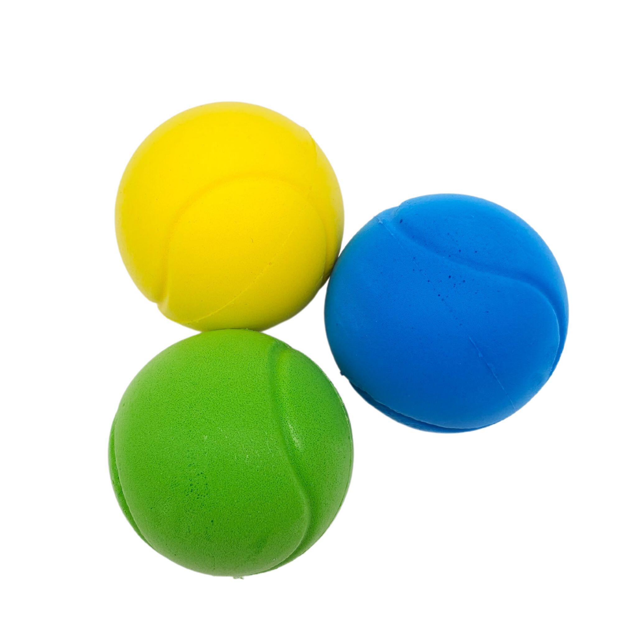 Set de Beach Tennis Alldoro avec 2 raquettes vertes et 3 balles souples 3/7