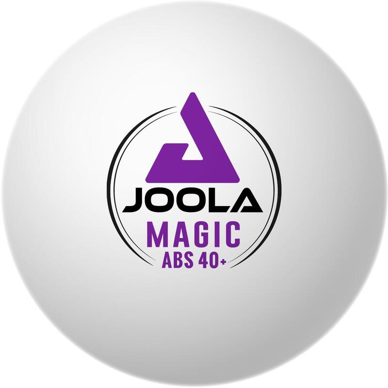 JOOLA Tischtennisbälle MAGIC ABS 40+ 72er weiß