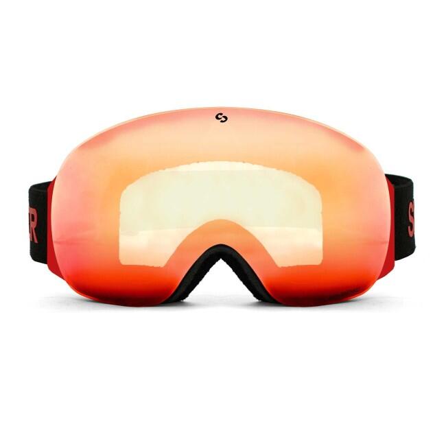 Sí/Snowboard szemüveg, SINNER Avon, Piros