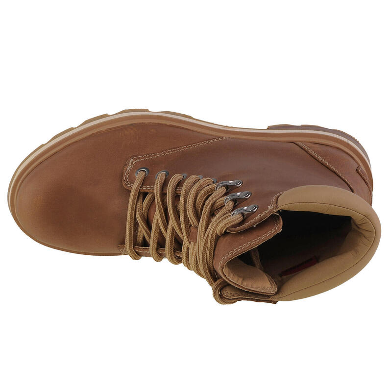 Pantofi peste gleznă universali 2009281209 pentru iarnă maro damă