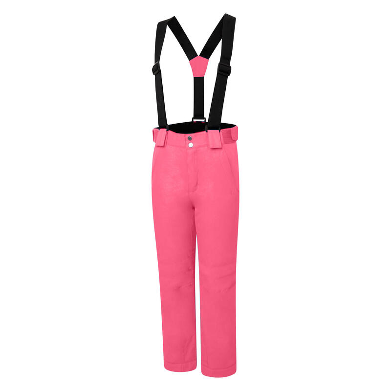 Bambini Pantaloni Da Sci Dare 2B Motive Rosa Geranio