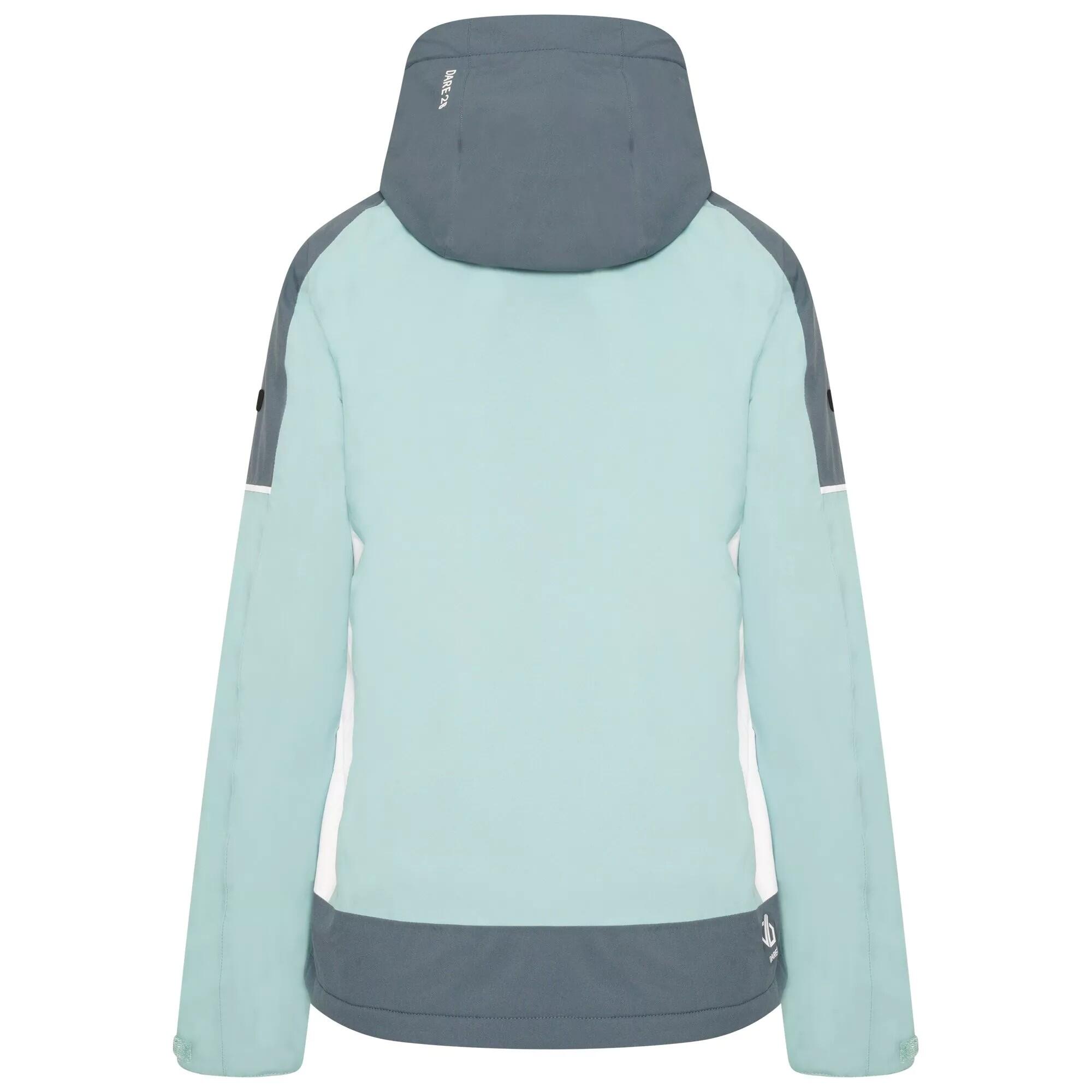 Womens/Ladies Enliven Ski Jacket (Canton Green/Orion) 2/3