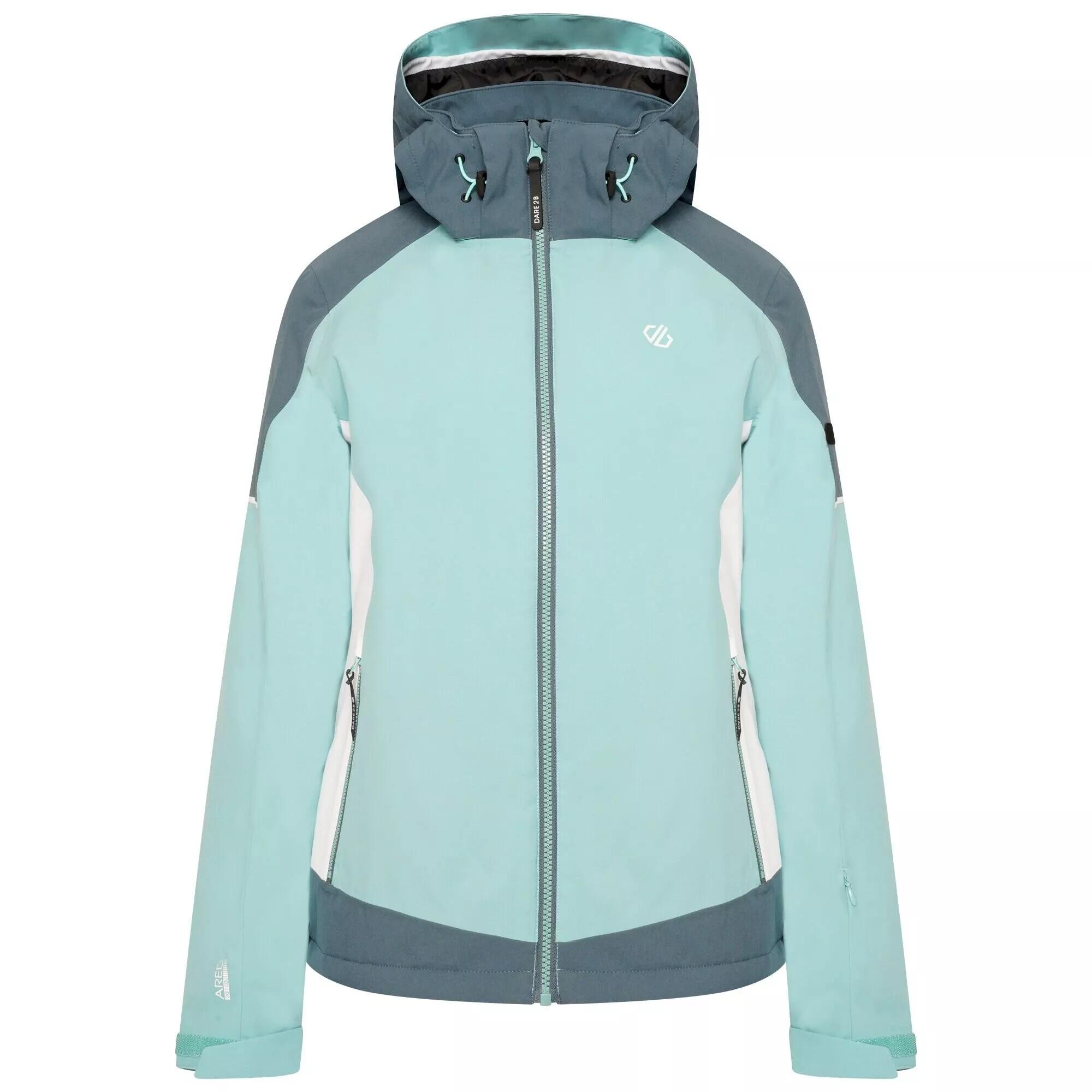 Womens/Ladies Enliven Ski Jacket (Canton Green/Orion) 1/3