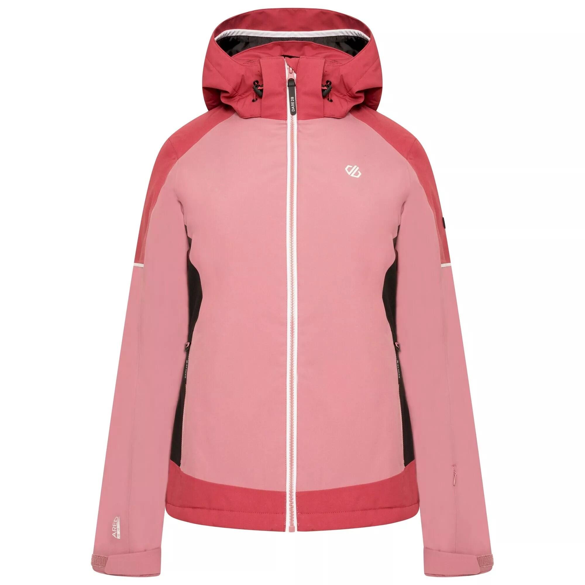 Womens/Ladies Enliven Ski Jacket (Mesa Rose/Earth Rose) 1/3