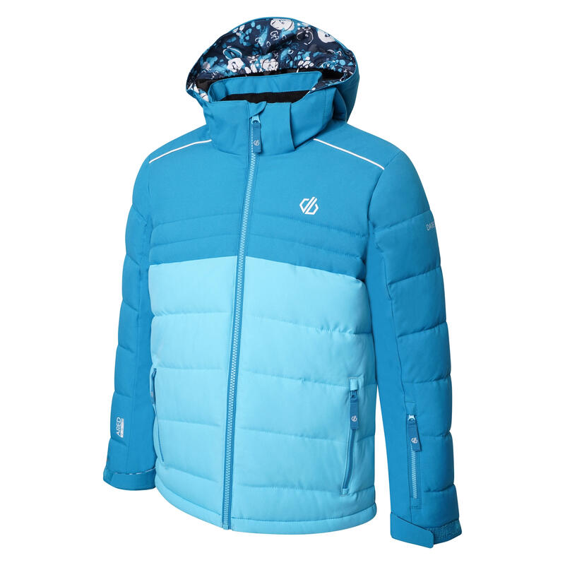 Blouson de ski CHEERFUL Enfant (Bleu / Bleu sarcelle)