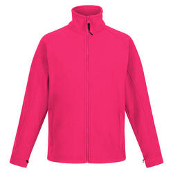 Chaquetilla polar modelo Thor III para mujer Rosa chillón