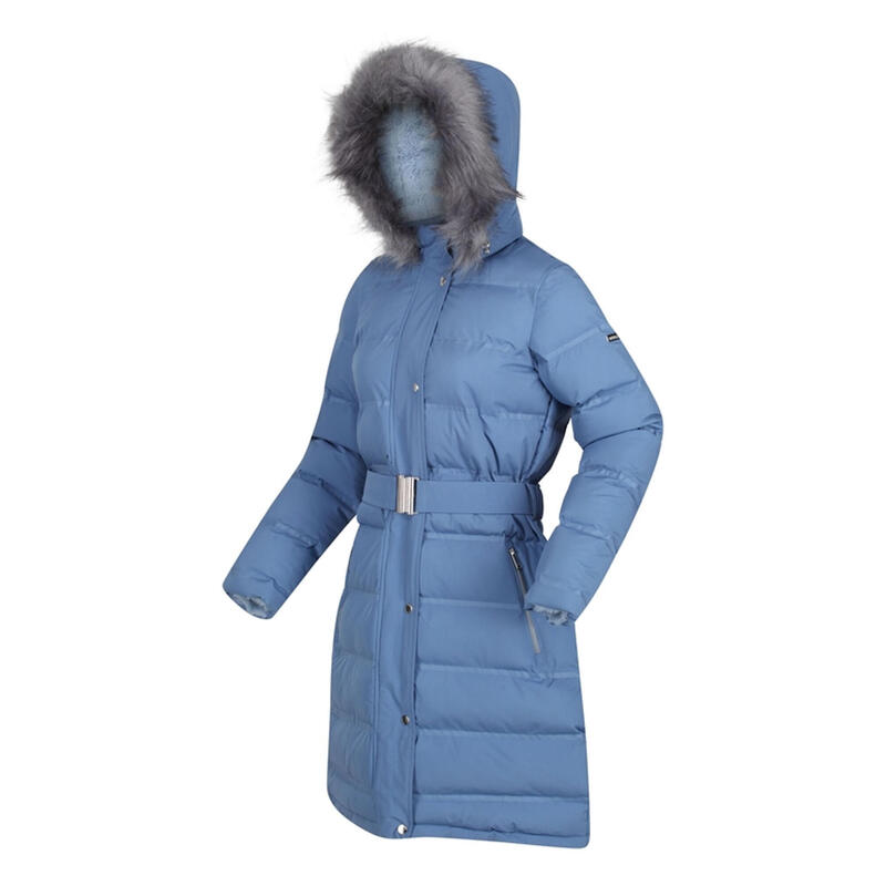 Giacca parka con cappuccio Regatta Donna Lexis Impermeabile in pelliccia  isolata