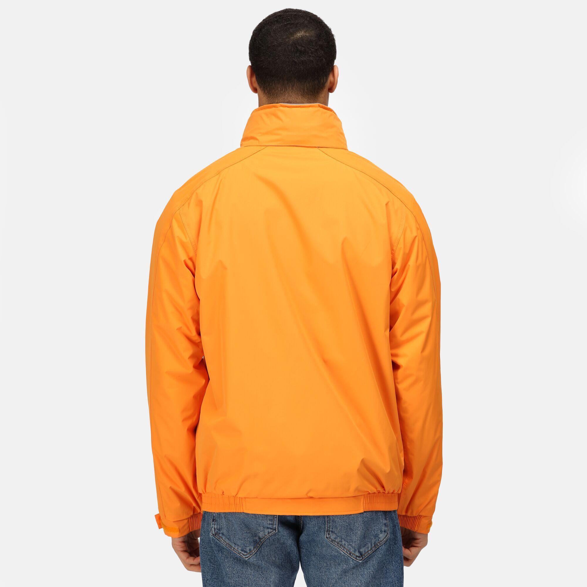 Regatta Veste Imperméable DOVER Homme (Orange/gris Foncé) 3/5