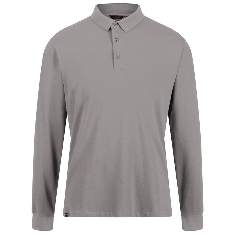 "Kaleb" Poloshirt für Herren Mineral-Grau