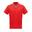 Professionell 6535 Klassik Poloshirt Herren Klassik Rot