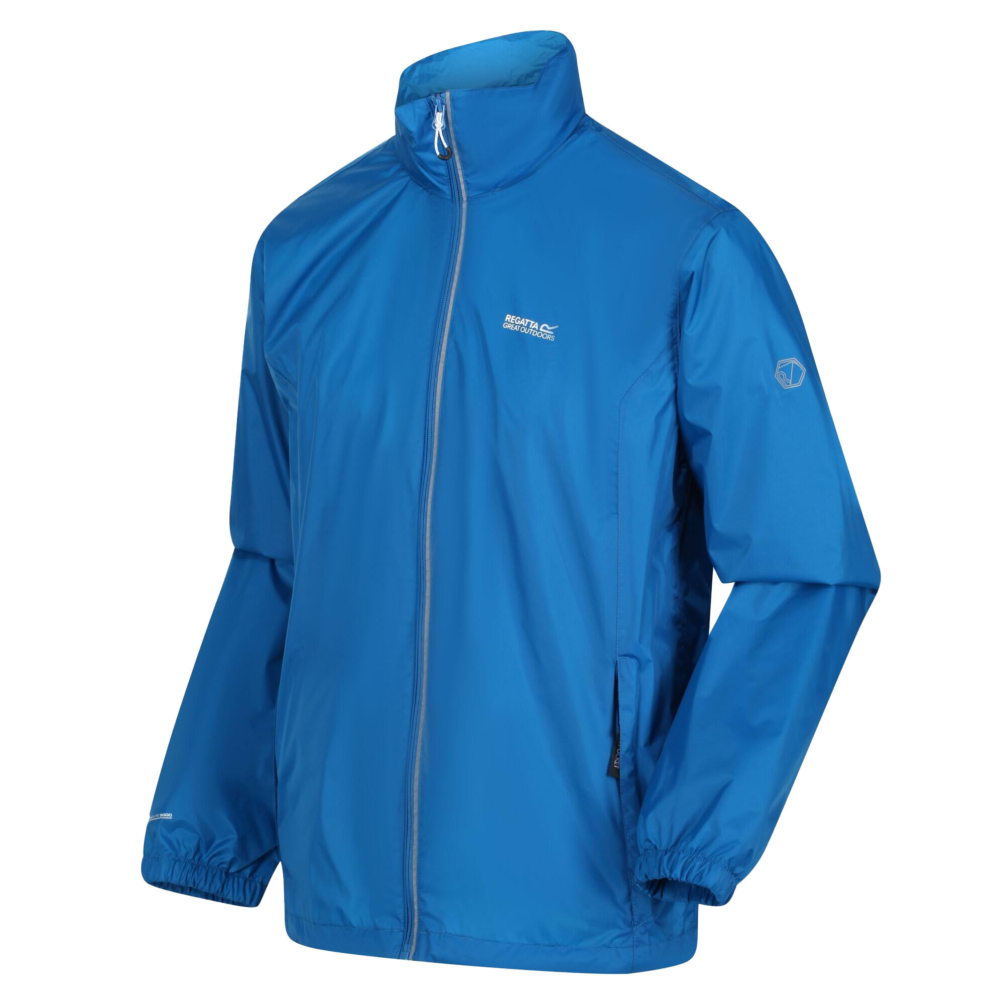 Mens Lyle IV Waterproof Hooded Jacket (Imperial Blue) REGATTA | Decathlon