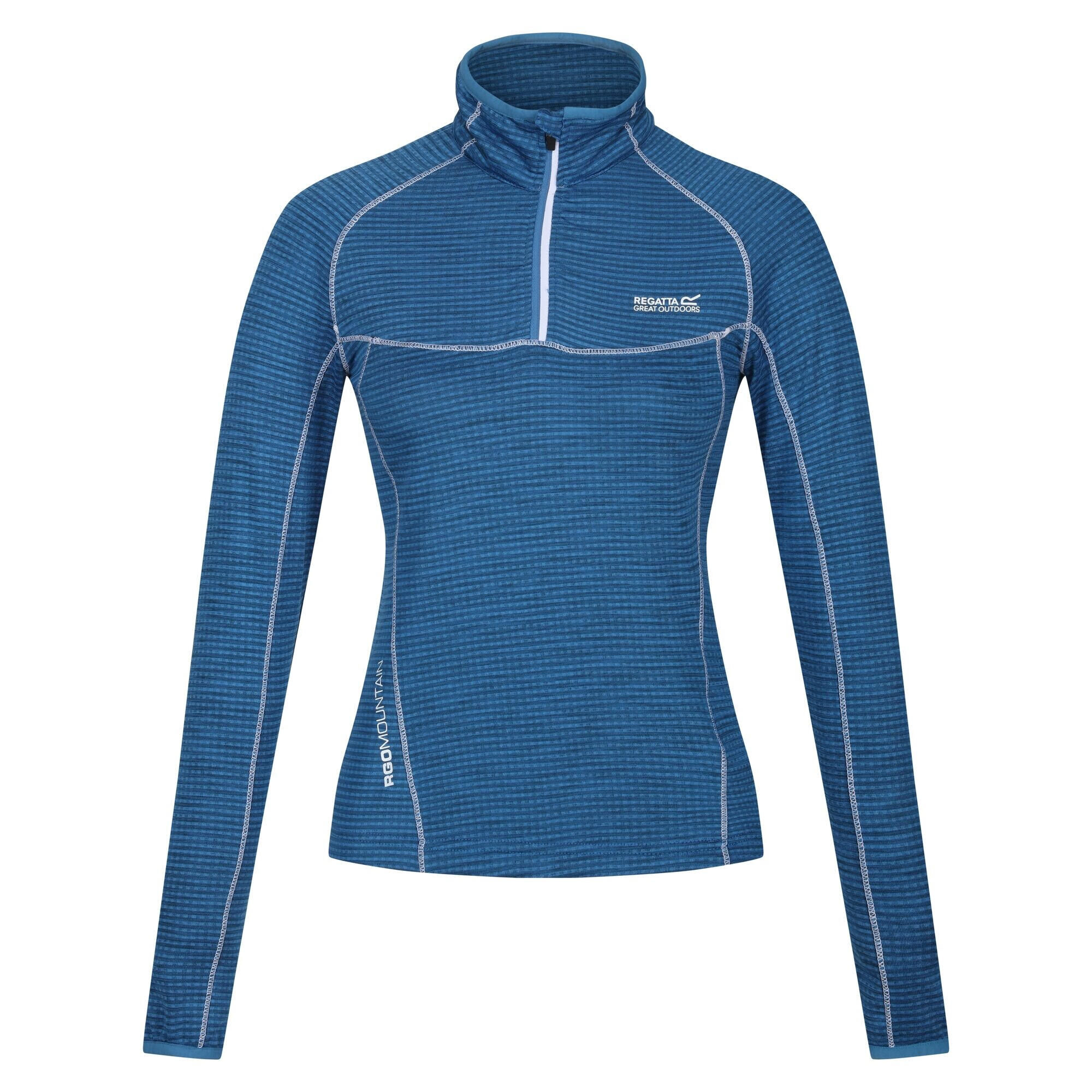 REGATTA Womens/Ladies Yonder Fleece Top (Vallarta Blue)