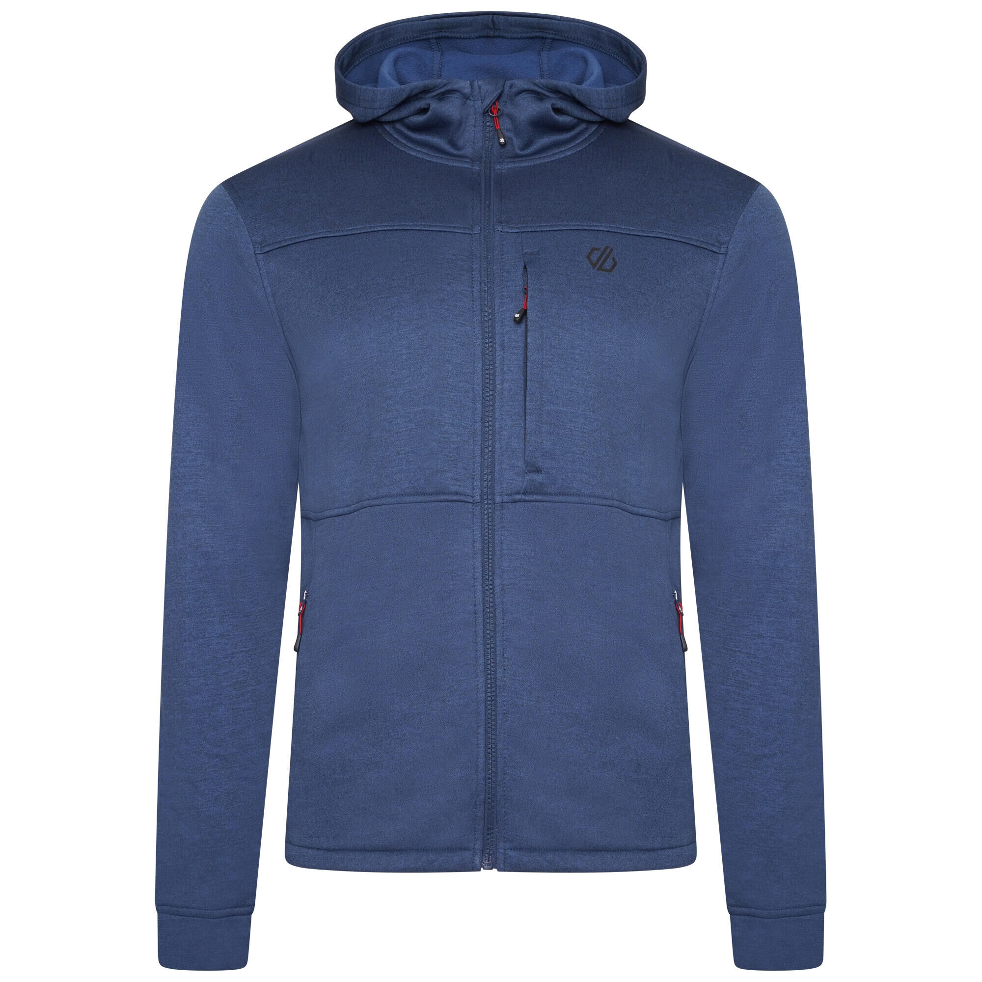 DARE 2B Mens Out Calling Marl Full Zip Fleece Jacket (Moonlight Denim)