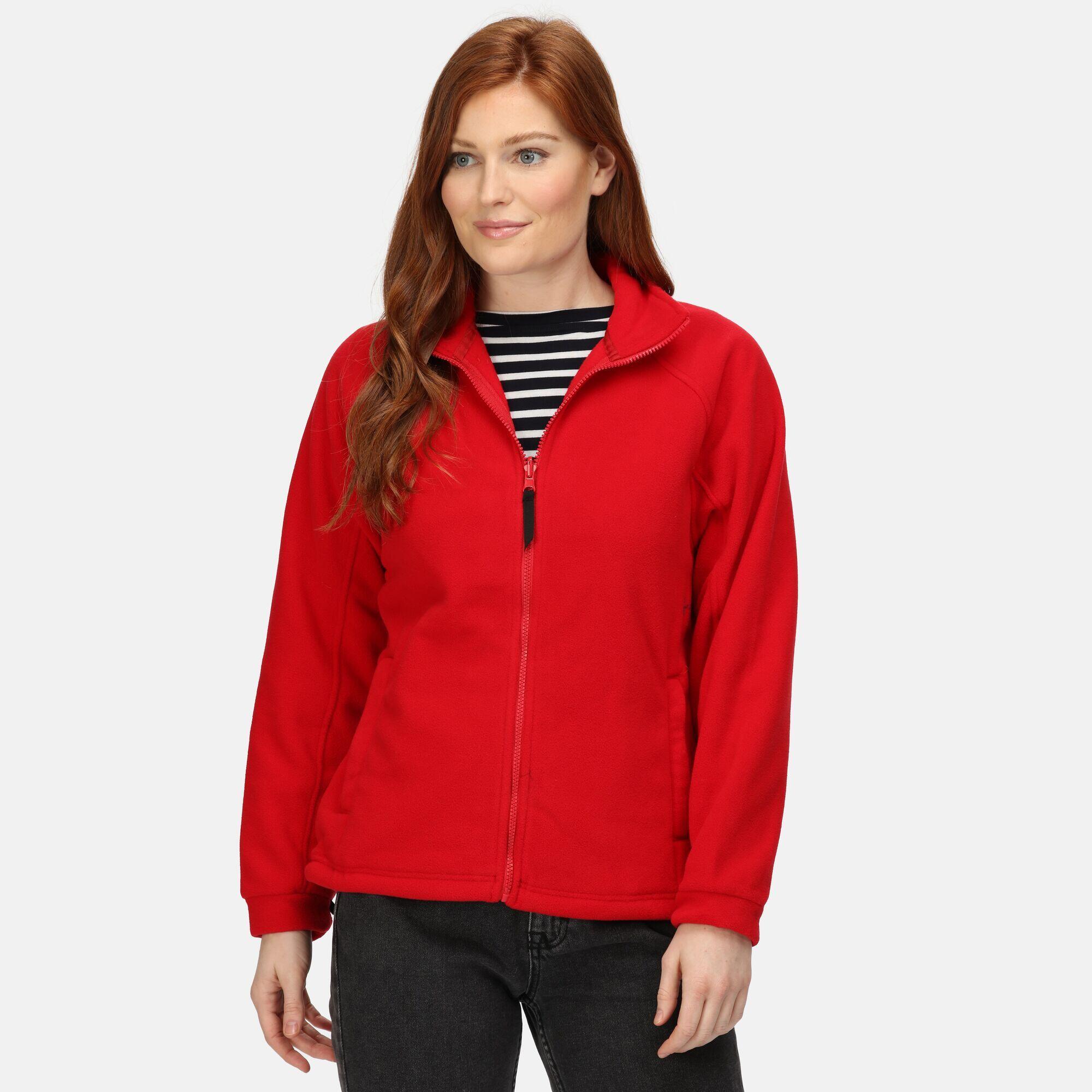 Ladies/Womens Thor III Fleece Jacket (Classic Red) 4/5