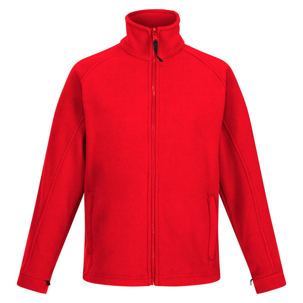 Womens/Ladies Fleece Jacket (Classic Red)
