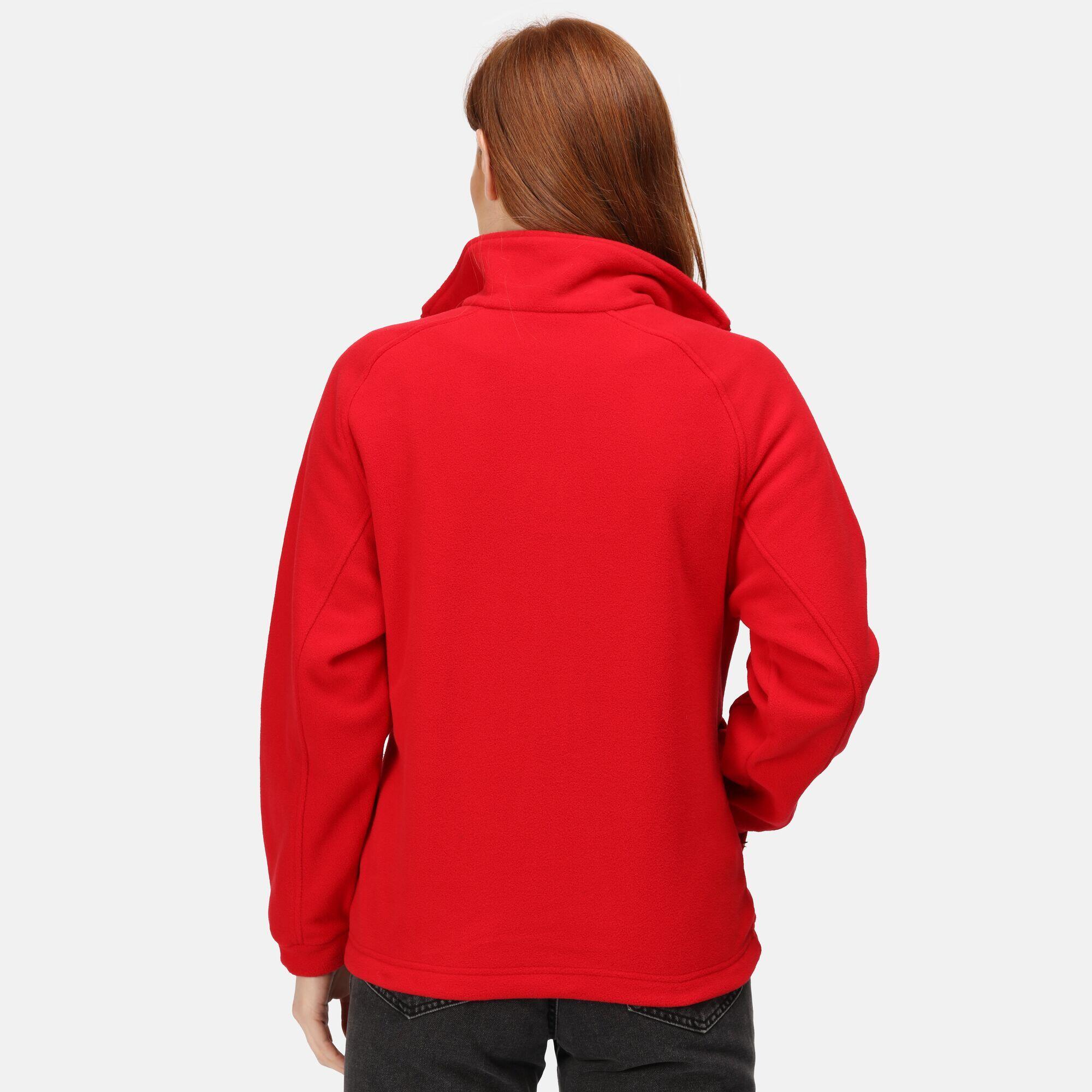 Ladies/Womens Thor III Fleece Jacket (Classic Red) 3/5