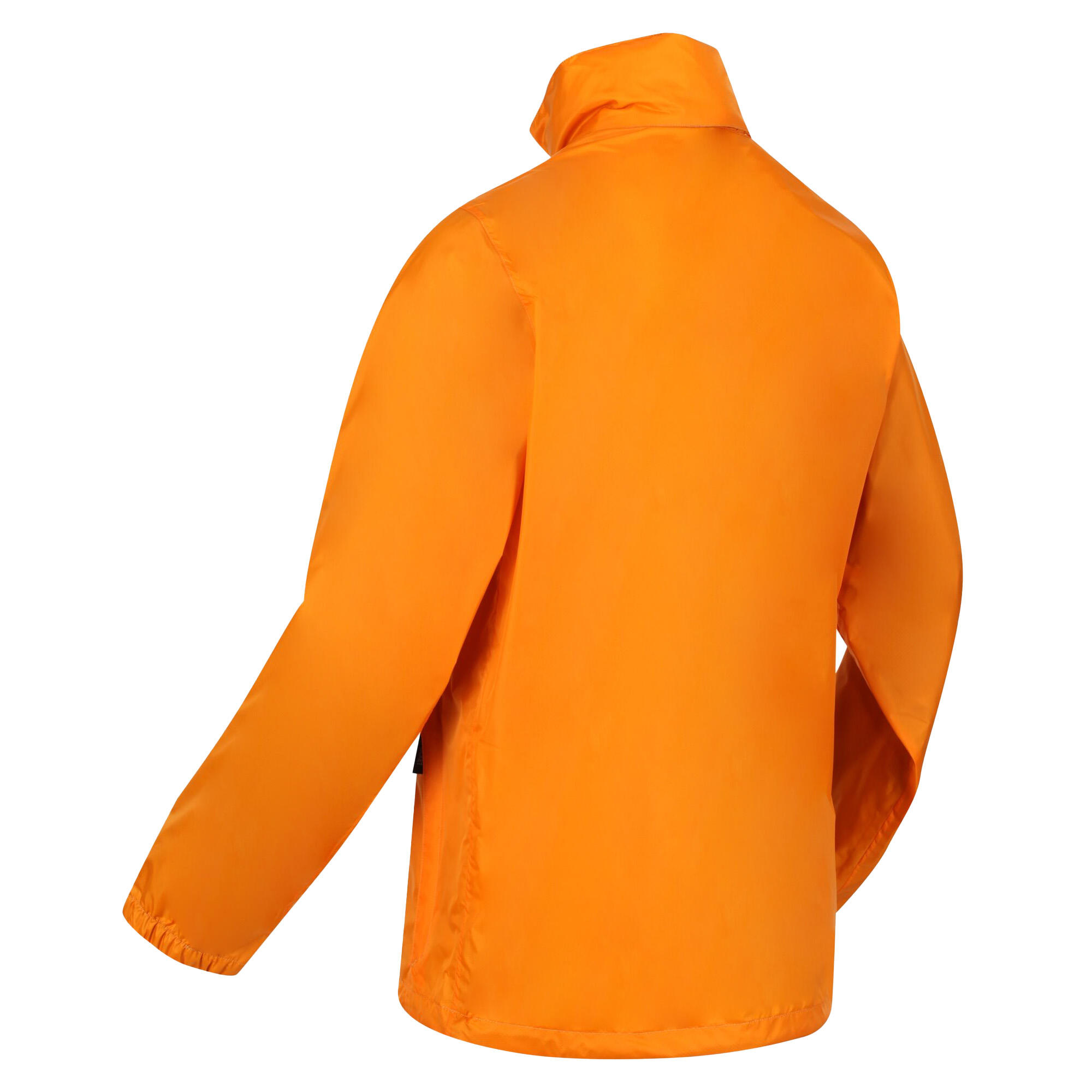 Mens Lyle IV Waterproof Hooded Jacket (Flame Orange) 3/5