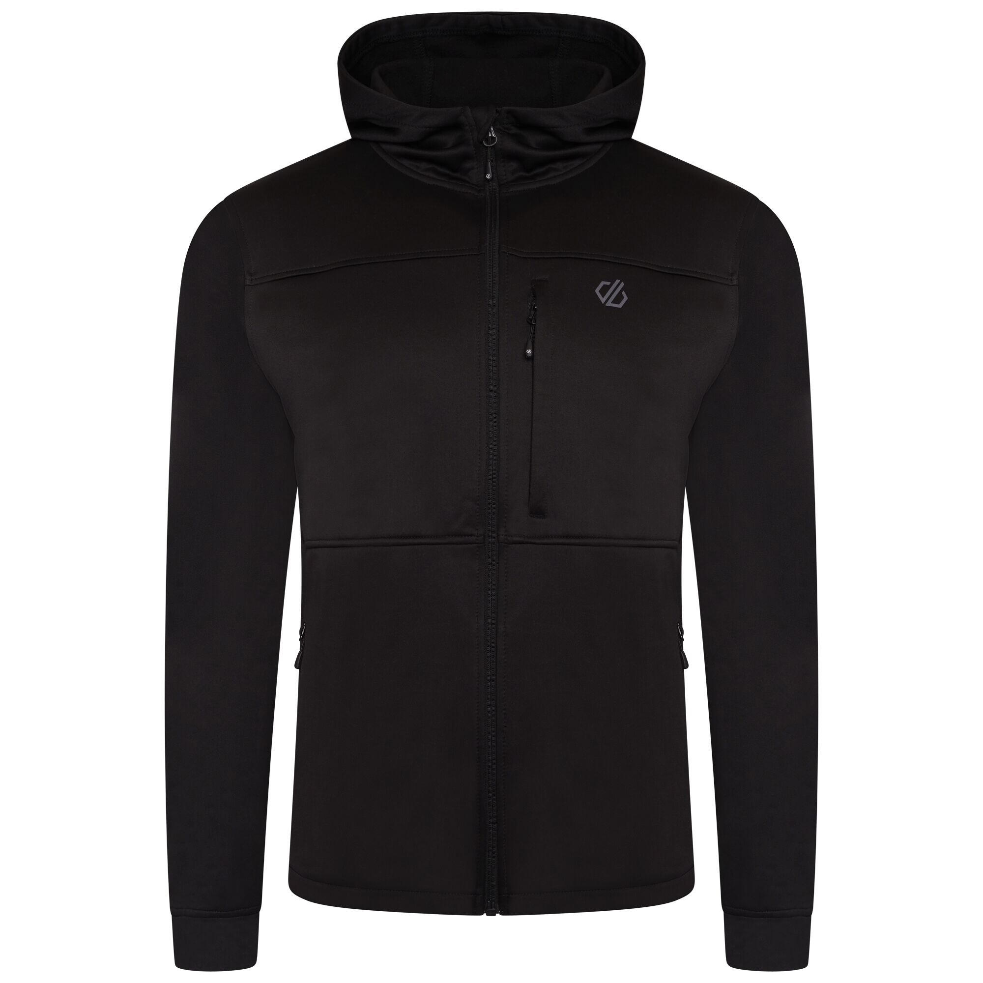 DARE 2B Mens Out Calling Marl Full Zip Fleece Jacket (Black)