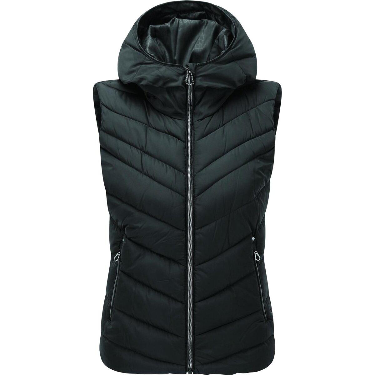 Womens/Ladies Complicate Body Warmer (Black/Blackberry) 1/5