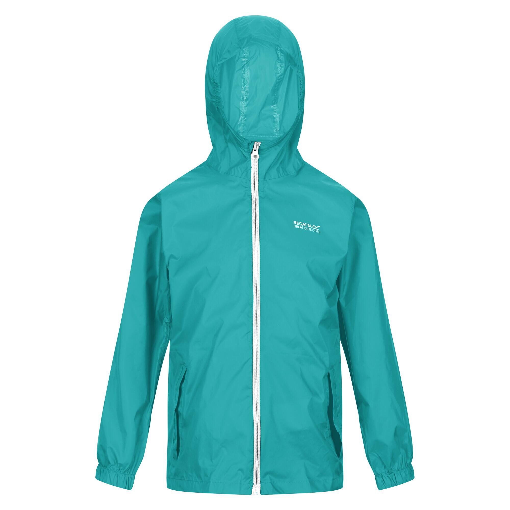 Unisex PACK IT Windbreaker (Bright Turquoise)