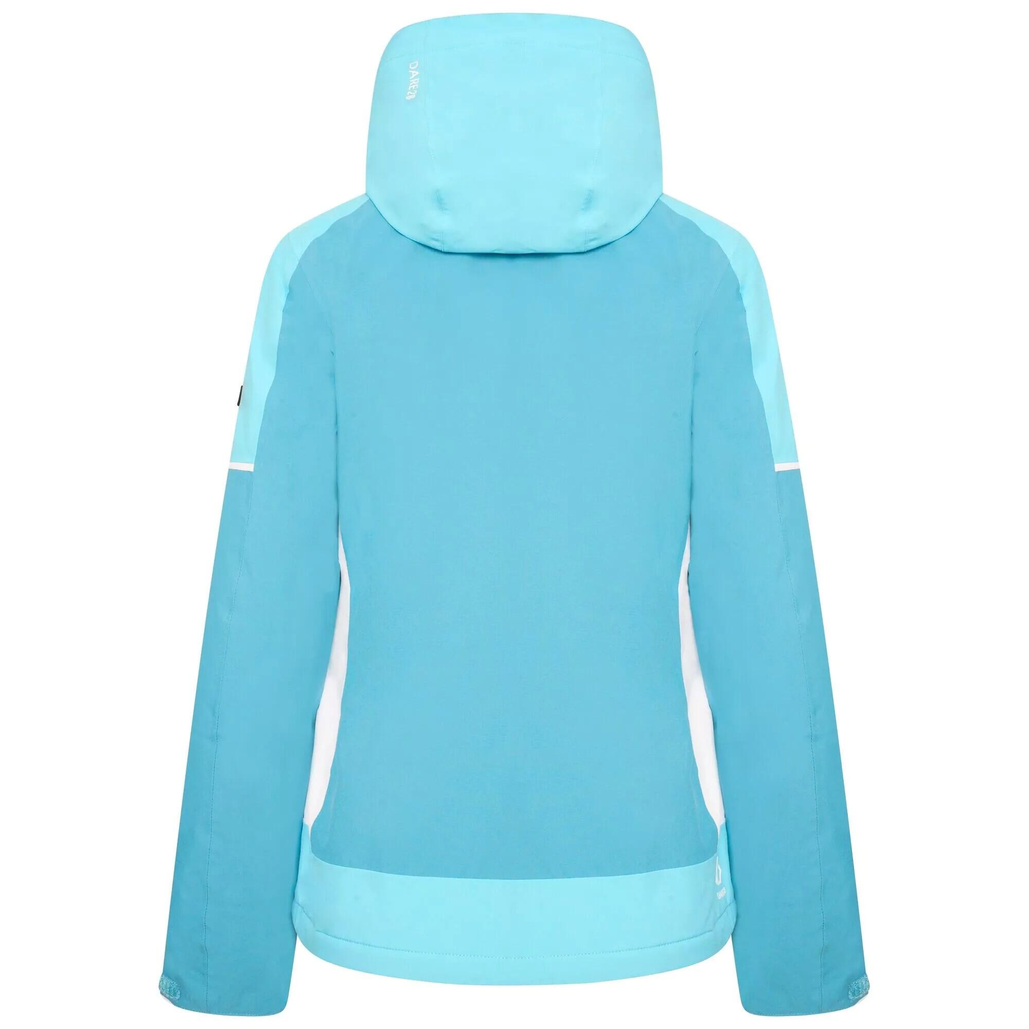 Womens/Ladies Enliven Ski Jacket (Capri Blue/River Blue) 2/3