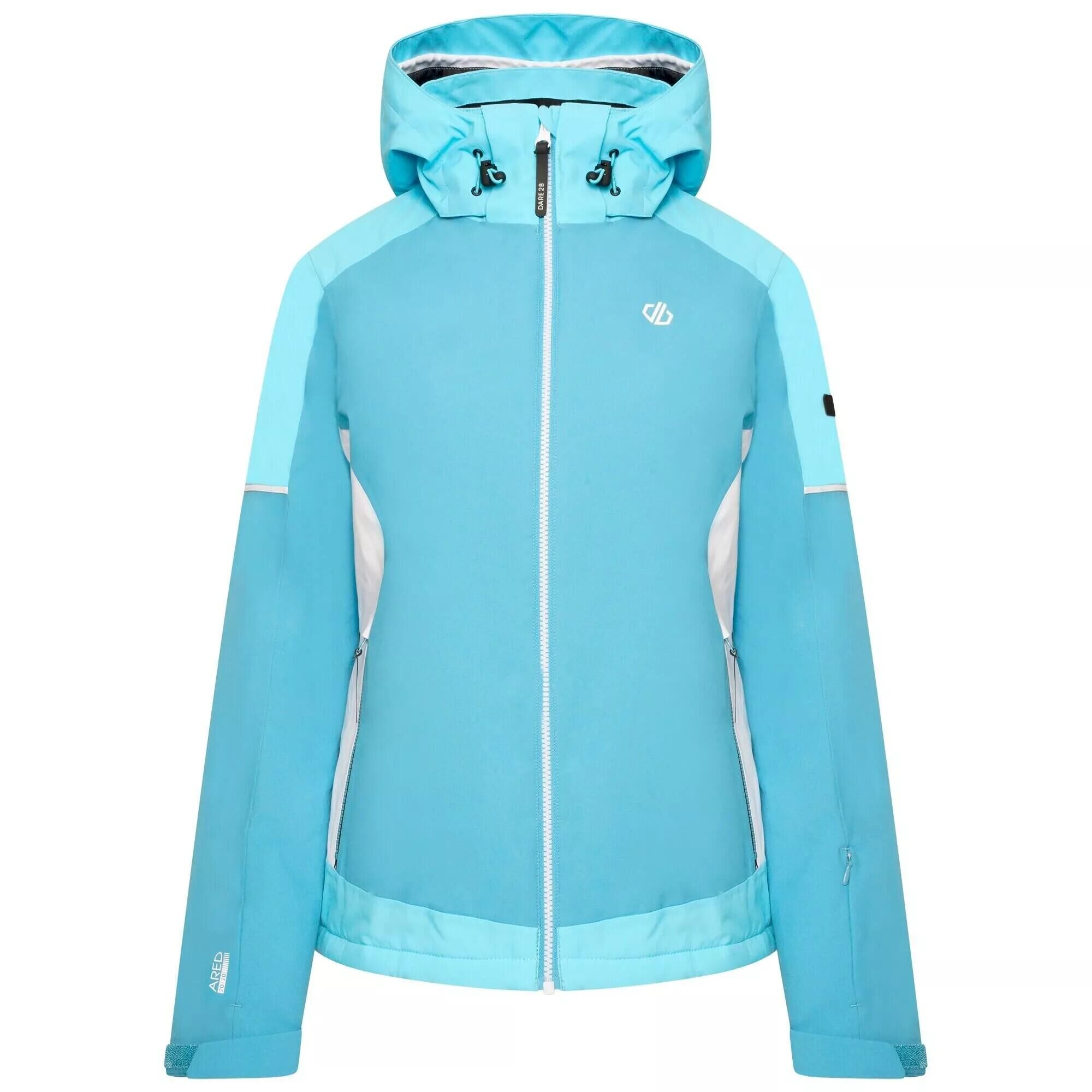 DARE 2B Womens/Ladies Enliven Ski Jacket (Capri Blue/River Blue)