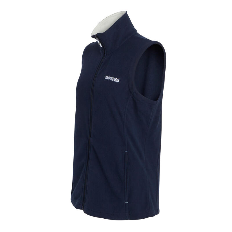 veste polaire sans manches SWEETNESS Femme (Bleu marine/blanc)