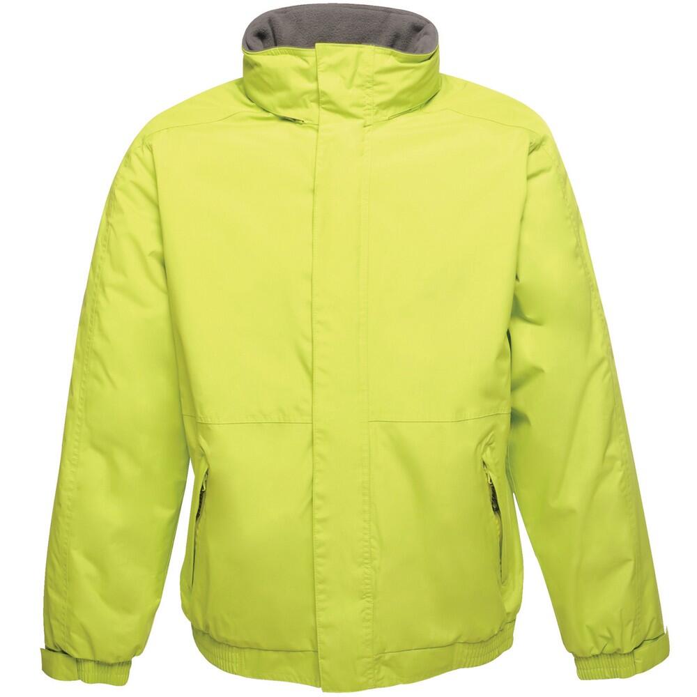 REGATTA Dover Waterproof Windproof Jacket (ThermoGuard Insulation) (Key Lime/Seal Grey)
