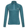 Vrouwen/dames Yonder Fleece Top (Pagode Blauw)