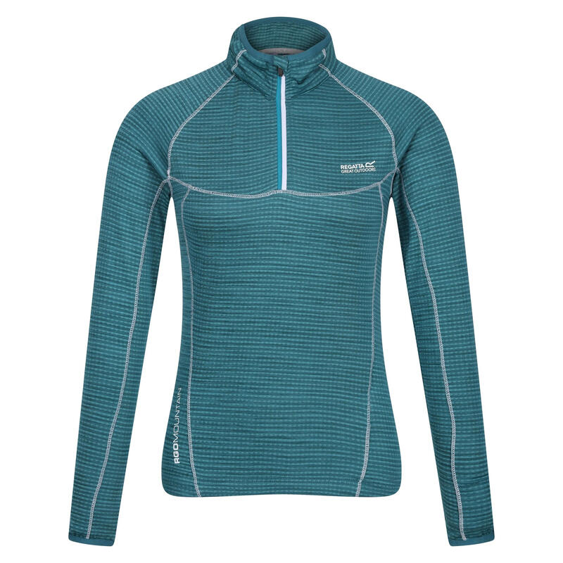 Vrouwen/dames Yonder Fleece Top (Pagode Blauw)