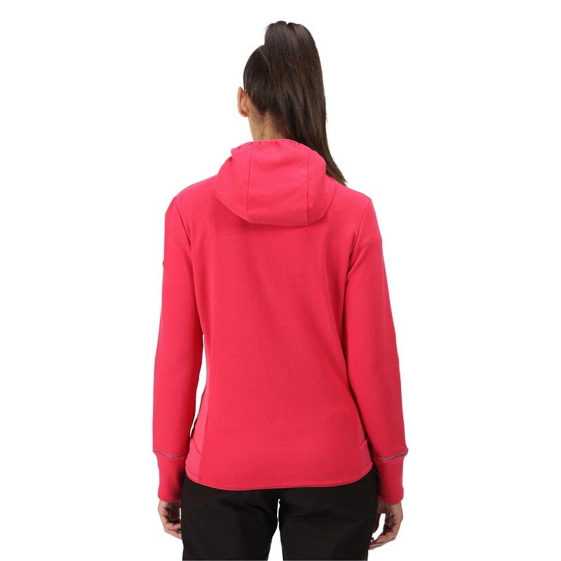 Veste à capuche Femme (Rose vif / Rose vif)