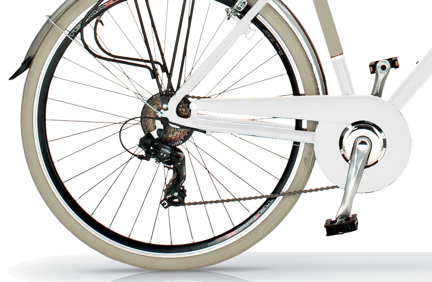 Bicicleta Urbana Airbici Elegance Man 28", 6 Velocidades (50). 4/4