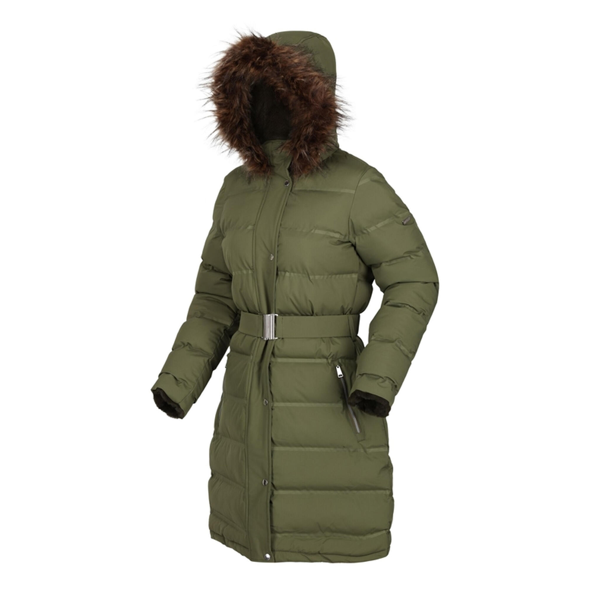 Womens/Ladies Daleyza Thermal Parka (Capulet) 3/5