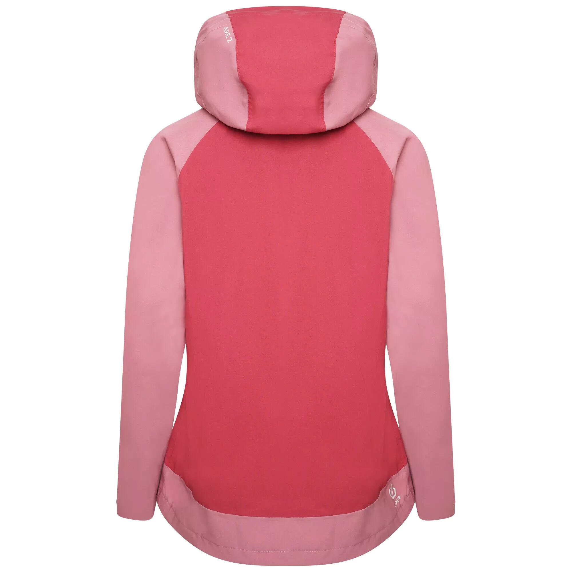 Womens/Ladies Veritas Era Recycled Waterproof Jacket (Earth Rose/Mesa Rose) 2/4